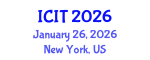 International Conference on Interpreting and Translation (ICIT) January 26, 2026 - New York, United States International Conference on Interpreting and Translation (ICIT) January 26, 2026 - New York, United States