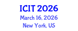 International Conference on Interpreting and Translation (ICIT) March 16, 2026 - New York, United States International Conference on Interpreting and Translation (ICIT) March 16, 2026 - New York, United States