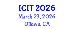International Conference on Interpreting and Translation (ICIT) March 23, 2026 - Ottawa, Canada International Conference on Interpreting and Translation (ICIT) March 23, 2026 - Ottawa, Canada