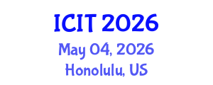 International Conference on Interpreting and Translation (ICIT) May 04, 2026 - Honolulu, United States International Conference on Interpreting and Translation (ICIT) May 04, 2026 - Honolulu, United States