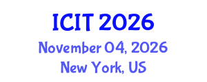 International Conference on Interpreting and Translation (ICIT) November 04, 2026 - New York, United States International Conference on Interpreting and Translation (ICIT) November 04, 2026 - New York, United States