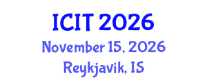 International Conference on Interpreting and Translation (ICIT) November 15, 2026 - Reykjavik, Iceland International Conference on Interpreting and Translation (ICIT) November 15, 2026 - Reykjavik, Iceland