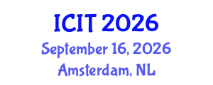 International Conference on Interpreting and Translation (ICIT) September 16, 2026 - Amsterdam, Netherlands International Conference on Interpreting and Translation (ICIT) September 16, 2026 - Amsterdam, Netherlands