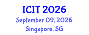 International Conference on Interpreting and Translation (ICIT) September 09, 2026 - Singapore, Singapore International Conference on Interpreting and Translation (ICIT) September 09, 2026 - Singapore, Singapore