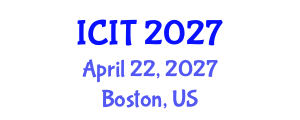 International Conference on Interpreting and Translation (ICIT) April 22, 2027 - Boston, United States International Conference on Interpreting and Translation (ICIT) April 22, 2027 - Boston, United States