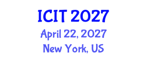 International Conference on Interpreting and Translation (ICIT) April 22, 2027 - New York, United States International Conference on Interpreting and Translation (ICIT) April 22, 2027 - New York, United States