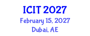 International Conference on Interpreting and Translation (ICIT) February 15, 2027 - Dubai, United Arab Emirates