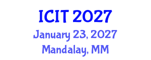 International Conference on Interpreting and Translation (ICIT) January 23, 2027 - Mandalay, Myanmar
