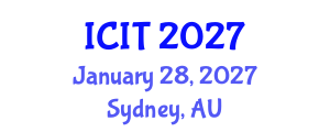 International Conference on Interpreting and Translation (ICIT) January 28, 2027 - Sydney, Australia International Conference on Interpreting and Translation (ICIT) January 28, 2027 - Sydney, Australia