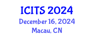 International Conference on Interpreting and Translation Studies (ICITS) December 16, 2024 - Macau, China