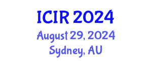 International Conference on Interventional Radiology (ICIR) August 29, 2024 - Sydney, Australia
