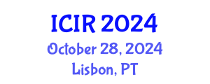 International Conference on Interventional Radiology (ICIR) October 28, 2024 - Lisbon, Portugal