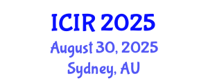 International Conference on Interventional Radiology (ICIR) August 30, 2025 - Sydney, Australia