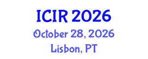 International Conference on Interventional Radiology (ICIR) October 28, 2026 - Lisbon, Portugal