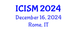 International Conference on Invasive Species and Management (ICISM) December 16, 2024 - Rome, Italy