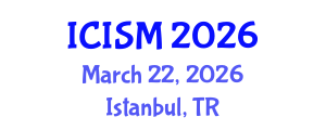 International Conference on Invasive Species and Management (ICISM) March 22, 2026 - Istanbul, Turkey