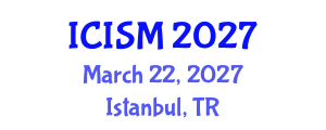 International Conference on Invasive Species and Management (ICISM) March 22, 2027 - Istanbul, Turkey International Conference on Invasive Species and Management (ICISM) March 22, 2027 - Istanbul, Turkey