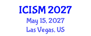 International Conference on Invasive Species and Management (ICISM) May 15, 2027 - Las Vegas, United States International Conference on Invasive Species and Management (ICISM) May 15, 2027 - Las Vegas, United States