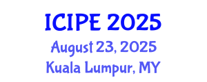 International Conference on Inverse Problems in Engineering (ICIPE) August 23, 2025 - Kuala Lumpur, Malaysia