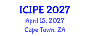 International Conference on Inverse Problems in Engineering (ICIPE) April 15, 2027 - Cape Town, South Africa International Conference on Inverse Problems in Engineering (ICIPE) April 15, 2027 - Cape Town, South Africa