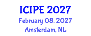 International Conference on Inverse Problems in Engineering (ICIPE) February 08, 2027 - Amsterdam, Netherlands International Conference on Inverse Problems in Engineering (ICIPE) February 08, 2027 - Amsterdam, Netherlands