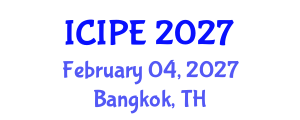 International Conference on Inverse Problems in Engineering (ICIPE) February 04, 2027 - Bangkok, Thailand International Conference on Inverse Problems in Engineering (ICIPE) February 04, 2027 - Bangkok, Thailand