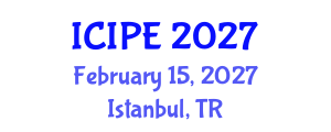 International Conference on Inverse Problems in Engineering (ICIPE) February 15, 2027 - Istanbul, Turkey International Conference on Inverse Problems in Engineering (ICIPE) February 15, 2027 - Istanbul, Turkey