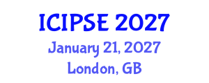 International Conference on Inverse Problems in Science and Engineering (ICIPSE) January 21, 2027 - London, United Kingdom International Conference on Inverse Problems in Science and Engineering (ICIPSE) January 21, 2027 - London, United Kingdom