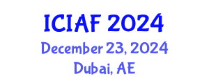 International Conference on Islamic Accounting and Finance (ICIAF) December 23, 2024 - Dubai, United Arab Emirates
