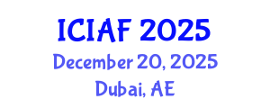 International Conference on Islamic Accounting and Finance (ICIAF) December 20, 2025 - Dubai, United Arab Emirates
