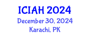 International Conference on Islamic Architecture and Heritage (ICIAH) December 30, 2024 - Karachi, Pakistan