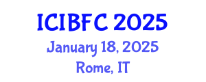 International Conference on Islamic Banking, Finance and Commerce (ICIBFC) January 18, 2025 - Rome, Italy