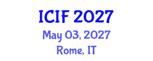 International Conference on Islamic Finance (ICIF) May 03, 2027 - Rome, Italy International Conference on Islamic Finance (ICIF) May 03, 2027 - Rome, Italy