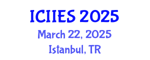 International Conference on Islamic Information and Education Sciences (ICIIES) March 22, 2025 - Istanbul, Turkey