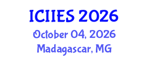 International Conference on Islamic Information and Education Sciences (ICIIES) October 04, 2026 - Madagascar, Madagascar International Conference on Islamic Information and Education Sciences (ICIIES) October 04, 2026 - Madagascar, Madagascar