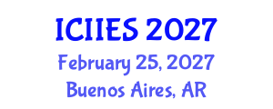 International Conference on Islamic Information and Education Sciences (ICIIES) February 25, 2027 - Buenos Aires, Argentina International Conference on Islamic Information and Education Sciences (ICIIES) February 25, 2027 - Buenos Aires, Argentina
