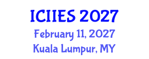 International Conference on Islamic Information and Education Sciences (ICIIES) February 11, 2027 - Kuala Lumpur, Malaysia International Conference on Islamic Information and Education Sciences (ICIIES) February 11, 2027 - Kuala Lumpur, Malaysia