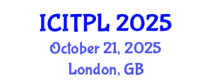 International Conference on Islamic Theology, Philosophy and Law (ICITPL) October 21, 2025 - London, United Kingdom