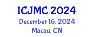 International Conference on Journalism and Mass Communication (ICJMC) December 16, 2024 - Macau, China
