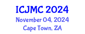 International Conference on Journalism and Mass Communication (ICJMC) November 04, 2024 - Cape Town, South Africa