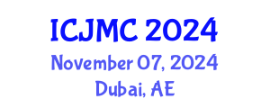 International Conference on Journalism and Mass Communication (ICJMC) November 07, 2024 - Dubai, United Arab Emirates