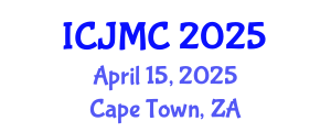 International Conference on Journalism and Mass Communication (ICJMC) April 15, 2025 - Cape Town, South Africa