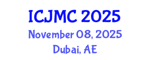 International Conference on Journalism and Mass Communication (ICJMC) November 08, 2025 - Dubai, United Arab Emirates