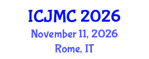 International Conference on Journalism and Mass Communication (ICJMC) November 11, 2026 - Rome, Italy International Conference on Journalism and Mass Communication (ICJMC) November 11, 2026 - Rome, Italy