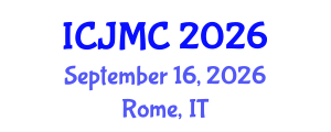 International Conference on Journalism and Mass Communication (ICJMC) September 16, 2026 - Rome, Italy International Conference on Journalism and Mass Communication (ICJMC) September 16, 2026 - Rome, Italy