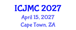 International Conference on Journalism and Mass Communication (ICJMC) April 15, 2027 - Cape Town, South Africa International Conference on Journalism and Mass Communication (ICJMC) April 15, 2027 - Cape Town, South Africa