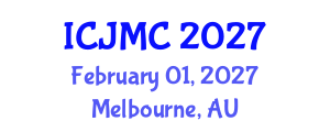 International Conference on Journalism and Mass Communication (ICJMC) February 01, 2027 - Melbourne, Australia International Conference on Journalism and Mass Communication (ICJMC) February 01, 2027 - Melbourne, Australia