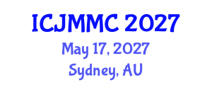 International Conference on Journalism, Media and Mass Communications (ICJMMC) May 17, 2027 - Sydney, Australia International Conference on Journalism, Media and Mass Communications (ICJMMC) May 17, 2027 - Sydney, Australia