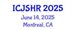 International Conference on Justice, Security and Human Rights (ICJSHR) June 14, 2025 - Montreal, Canada