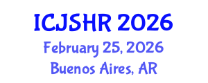 International Conference on Justice, Security and Human Rights (ICJSHR) February 25, 2026 - Buenos Aires, Argentina